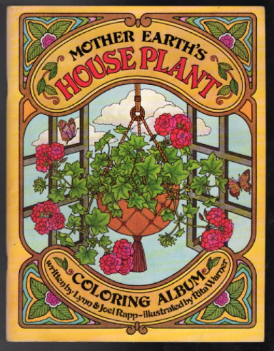 Mother Earth's House Plant Coloring Album